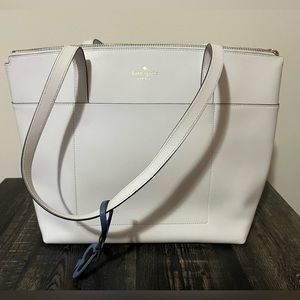 Kate Spade White Tote Bag
